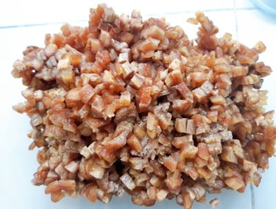 เค้กกล้วยตากอัลมอนด์ วิธีทำ