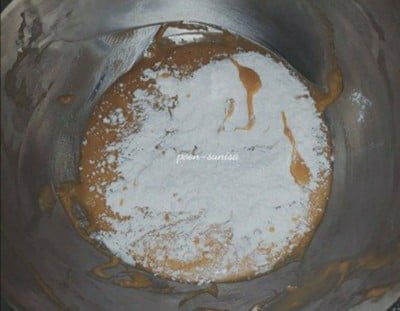 เค้กกล้วยตากอัลมอนด์ วิธีทำ