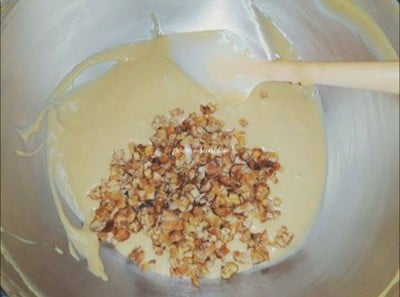 เค้กกล้วยตากอัลมอนด์ วิธีทำ